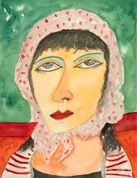 Woman with Headscarf