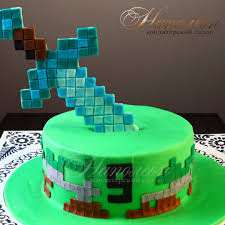 Пищевая печать на торте, сахарной и вафельной бумаге. Kupit Tort Majnkraft 605 D V Moskve Ot Konditerskogo Salona Napoleon
