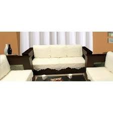Silk sofa throw pillow cover set from india. Kuber Industries Cream 5 Seater Net Sofa Cover Set 10 Pieces Exclusive Design Buy Online In Bahamas At Bahamas Desertcart Com Productid 79606533