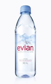 evian debuts new bottle water bottle design water packaging bottle design