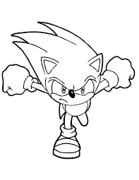 Sonic the hedgehog coloring pages (120 pieces). Sonic The Hedgehog Run After Coloring Page Kids Play Color Sonic The Hedgehog Running Hedgehog Colors Coloring Pages