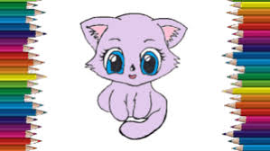 The last two we will add later. How To Draw A Baby Kitten Step By Step Cute Kitten Drawing Easy How To Draw Step By Step