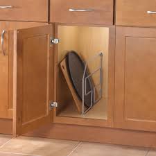 Create a kitchen that fits your lifestyle by including unique storage. Real Solutions For Real Life 12 56 In X 3 06 In X 20 25 In Tray Divider Cabinet Organizer Td 12 R Fn The Home Depot