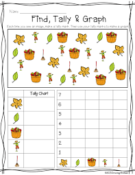 Primary Chalkboard Fire Safety Find Tally Graph Freebie Graphing First Grade Fall Math 1st Grade Math
