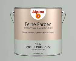 Alpina Feine Farben Edelmatte Wandfarbe Fur Innen Alle 32 Farbtone 2 5l Dose Feine Farben Wandfarbe Alpina Farben