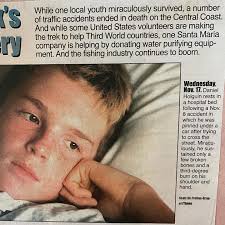 24 years ago today, I nearly died. I was ran over by a car and pinned  underneath it.⁣ I woke up in CCU with broken bones and tubes coming out of  me—I