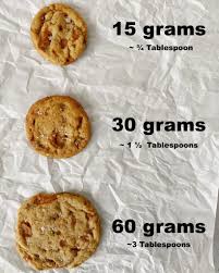 Here's how much you need and how to measure it for each meal. Salted Caramel Cookies From Leeds St Bakery Anchored Baking