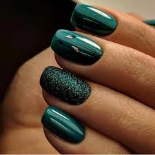40 gorgeous emerald green nail art designs green nails green nail designs green nail art
