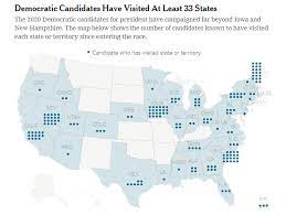 About how far is it between. Ohio Dems On Twitter Via Nytimes Jmartnyt Democratic Presidential Candidates Have Visited 33 States Including Ohio The Buckeye State Has Had More Candidate Visits Than Florida Arizona Colorado Virginia Or North