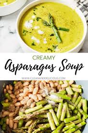 Asparagus Soup Healthy Vegan Recipe Clean Delicious Recipe In 2020 Healthy Soup Recipes Vegan Recipes Healthy Asparagus Soup