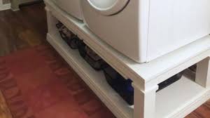 Today i bring you the washer and dryer pedestal build. Farmhouse Washer Dryer Pedestals Bases Ana White