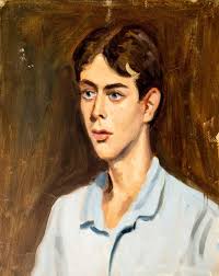 Agnes Millen Richmond Portrait Of A Man Oil