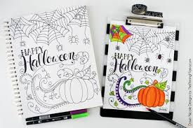 Set off fireworks to wish amer. Happy Halloween Coloring Page The Pinning Mama