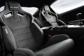 2018 Shelby Gt350 Interior Showing Off The Race Inspired Recaro Cloth Seats Mustang Shelby Ford Mustang Shelby Ford Mustang