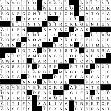 Buzzfeed staff keep up with the latest daily buzz with the buzzfeed daily newsletter! 1206 20 Ny Times Crossword 6 Dec 20 Sunday Nyxcrossword Com