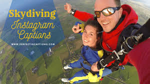 65 Best Skydiving Instagram Captions