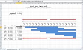 How To Build A Gantt Chart In Excel Critical To Success