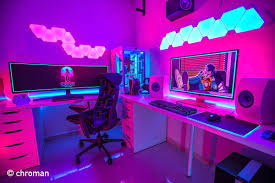Led Gaming Setup 1200x800 Wallpaper Teahub Io