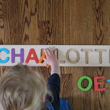 If so, we're here to help you in your quest. Personalized Name Puzzle Best Early Learning Toys For Babies