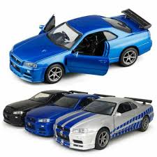 Lift your spirits with funny jokes, trending memes, entertaining gifs, inspiring stories, viral videos, and so much more. Cars Trucks Vans Diecast Toy Vehicles 1 36 Nissan Gtr R34 Skyline Model Car Diecast Toy Vehicle Collection Gift Blue