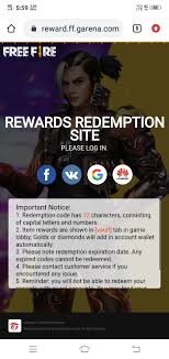 You have to select it and log in. Free Fire Redeem Codes 2020 How To Use Them