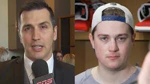 Réaction qui en dit long de Marc Denis à l'endroit de Samuel Montembeault : 