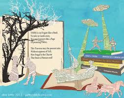 There Is No Frigate Like A Book Bibliophile Print Etsy In 2021 Books Dickinson Poems Childrens Poems