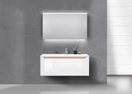designbaeder com spiegelschrank led hochglanz lichtspiegel