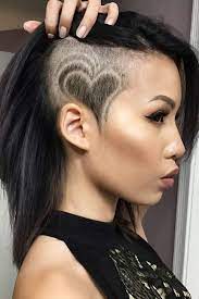 Half shaved head + long hair. Half Shaved Haircut Girls Novocom Top