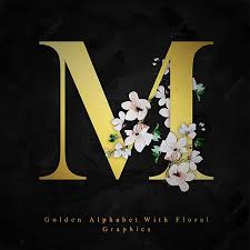 In this article, we will be. Golden Alphabet Letter M Watercolor Floral Background M Clipart Watercolor Color Png And Vector With Transparent Background For Free Download