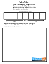 Color Wheel Chart For Teachers And Students Color Lessons Color Theory Worksheet Color Wheel Lesson