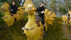 The moogle chocobo carnival is a special event happening in january 2017. Final Fantasy 15 Chocobo Riding And Fishing Gameplay Final Fantasy Xv