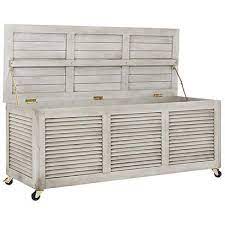 Adelaide Outdoor Storage Box Gray From One Kings Lane In 2020 Pool Furniture Storage Outdoor Storage Box