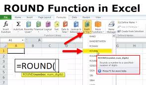 Round In Excel Formula Examples How To Use Round Function