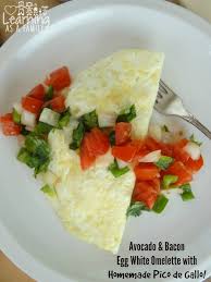 bacon egg white omelette recipe