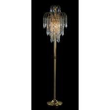 Each light cannot be turned on individually. St01900 Fl G Shower Long Chain Floor Gold