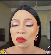 Makeup artist's before and after pictures