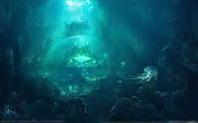 Maybe you would like to learn more about one of these? Underwater Fantasy Castle Environment Underwater Wallpaper Underwater City Ocean Wallpaper