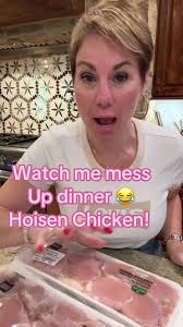 It wasn’t completely ruined and Paul pretty much ate all the chicken, he  said it was still absolutely delicious! It’s boneless skinless chicken  thighs, with hoisin sauce and oyster sauce, marinate, ...