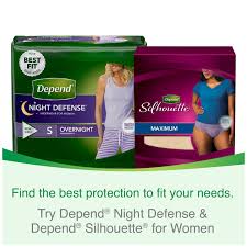 Depend Fit Flex Incontinence Underwear For Women Maximum