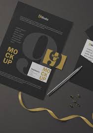 Free Letterhead And Business Card Mockup Zippypixels Business Card Mock Up Stationery Mockup Stationery Branding