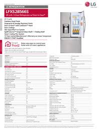 Cheap refrigerator parts, buy quality home appliances directly from china suppliers:lg lt1000p replacement refrigerator water filter (nsf42, nsf53 make sure it fits by entering your model number. Lg Lfxs28566s Specification Manualzz
