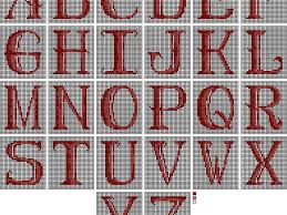 The capital letters of this alphabet are seven stitches tall (up to ten stitches with descender) and the lowercase letters are four stitches tall (up to nine stitches with ascender and descender). Attractive Alphabet Letters For Every Needlepoint Project