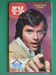 1980 ROBERT ULRICH VEGA$ DAN TANNA PHOTO COVER SPANISH MEXICAN TV GUIDE  MAGAZINE
