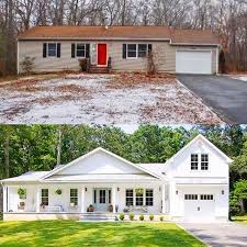 Our New House Seeking Lavender Lane Home Exterior Makeover Ranch House Remodel Ranch Style Homes