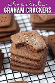 Chocolate Graham Crackers In 2021 Graham Cracker Recipes Homemade Chocolate Chocolate Graham Crackers