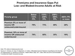 Affordable Care Act Premium And Cost Sharing By Poverty