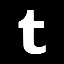 Black and white tumblr icon. Black Tumblr 2 Icon Free Black Site Logo Icons