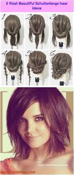 Dies ist eine der einfachsten frisuren , um sich selbst zu machen. 2 Most Beautiful Schulterlange Haar Ideas Frisuren Mittellanges Haar Mittellange Haare Schulterlanges Haar