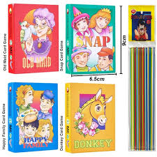 For more classic card games, check out our guides for go fish and solitaire. Ready Stock In Kl Kids Classic Card Games Donkey Snap Old Maid Happy Family Traditional Playing Cards Shopee Malaysia